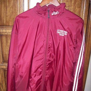 Aasics Superb Men Large  Stanford University Triathlon Team Performance Jacket